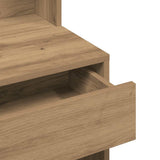 Dressing Table with Mirror Artisan Oak 74.5x40x141 cm 857008