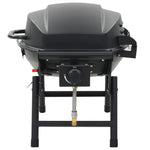 Portable Gas BBQ Grill with Cooking Zone Black 44276