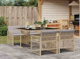 Garden Dining Set Beige 3210720