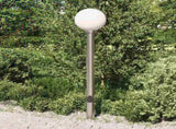 Bollard Light with Outlet 120 cm Stainless Steel IP44 4006105