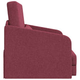 Sofa Bed Wine Red 65 x 80 x 83 cm Fabric 4106640
