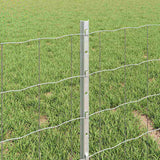 Fence and Post Silver 0.4 x 25 m Steel 3336196