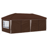 Pop-up Party Tent 575 x 288 x 245 cm Brown 42019808