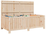Garden Storage Box 359 L Solid Pine Wood 146.5 x 68 x 63 cm 865390