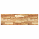 Basin Shelf Wall Mounted Steel and Solid Wood Acacia 3302726