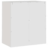 Sideboard White 67x39x73 cm Steel 841678