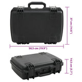 Portable Flight Case Black 50.5x37x14.5 cm PP 4007248
