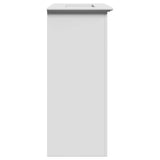 Bathroom Sink Cabinet BODO White 70x35x80 cm 4016863