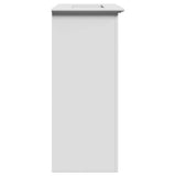 Bathroom Sink Cabinet BODO White 70x35x80 cm 4016863