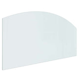 Fireplace Glass Plate Transparent 120 x 60 cm Glass 353879
