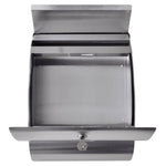 Double Mailbox on Stand Stainless Steel 271747