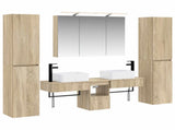 Bathroom Furniture Set 6 pcs Sonoma Oak 3407193