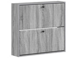 Wall-Mounted Shoe Cabinet BREDA 71 x 17 x 86 cm Engineered Wood 897521