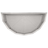 Planter Silver 60 x 30 x 50 cm Stainless Steel 883721