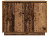 LED Sideboard for Old Wood 71 x 34.5 x 75 cm Engineered Wood 869648