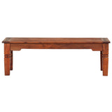 Coffee Table 110x50x35 cm Solid Acacia Wood 286258