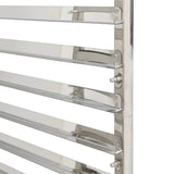 Kitchen Trolley for 16 Trays 38x55x163 cm Stainless Steel 50920