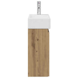 Bathroom Vanity Unit with Tap Artisan Oak 45.5 x 22.5 x 84 cm 889480