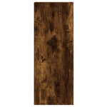 Highboard Smoked Oak 34.5x34x180 cm Engineered Wood 3198806