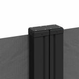 Retractable Side Awning Anthracite 200x600 cm 4004658