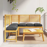 Cushion 6 pcs Black 40 x 40 x 8 cm Oxford Fabric 42001602