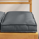 Cushion 4 pcs Anthracite 40 x 40 x 8 cm Oxford Fabric 42001588