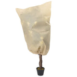 ZNTS Plant Fleece Covers with Drawstring 12 pcs 70 g/m² 0.8x1 m 3203556