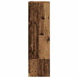 Cabinet with Drawer Old Wood 55.5x34x119.5 cm Engineered Wood 861650