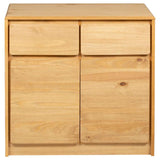 Sideboard SAUDA Oak 80x43x75.5 cm Solid Wood Pine 377600