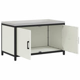 Kitchen Storage HATTEM White 90 x 50 x 53 cm Steel 874997