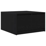 Coffee Table with Drawers Black Oak 70.5x70x40 cm 3328409