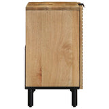 Bathroom Sink Cabinet Brown 62x33x58 cm Solid Wood Mango 4017739