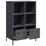 Highboard Anthracite 68x39x103.5 cm Steel 851384