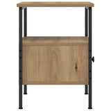 Bedside Cabinets 2 pcs Artisan Oak 34x36x50 cm Engineered Wood 857265