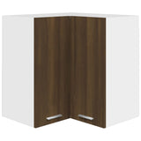 ZNTS Hanging Corner Cabinet Brown Oak 57x57x60 cm Engineered Wood 815599