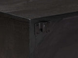 TV Cabinet with Shelf with Storage Black 105 x 30 x 35 cm 42020086