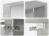 Bathroom Cabinet Set 3 pcs 120 x 10.5 x 60.5 cm Engineered wood 3403731