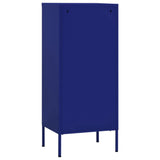 Storage Cabinet Navy Blue 42.5x35x101.5 cm Steel 336181