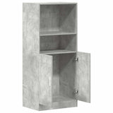 Kitchen Cabinet Concrete Grey 57x41.5x131.5 cm Engineered Wood 860124