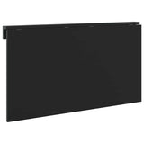 Folding Wall Table Black 100x60x56 cm Engineered Wood 342647