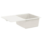 Sink White 670 x 460 mm 80% Quartz and 20% Resin 42028411