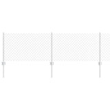 Fence and Post Silver 0.6 x 25 m Steel 3336302