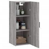Wall Mounted Cabinet Grey Sonoma 34.5x34x90 cm 828858
