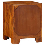 ZNTS Bedside Cabinet 35x35x45 cm Solid Wood Acacia 4016492