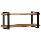 ZNTS Wall Shelf 110x33x45 cm Solid Wood Acacia 4017490