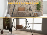 Hammock Chair Stand, Hanging Heavy Duty Metal Frame Hammock Stand for Hanging Hammock Air Porch T3398P325160