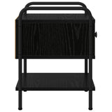 Bedside Cabinet 2 pcs Black Oak 35 x 36.5 x 47 cm 8007660