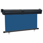 Balcony Side Awning 145x250 cm Blue 48426