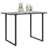Garden Table Grey 100 x 55 x 70 cm Wood 42007553