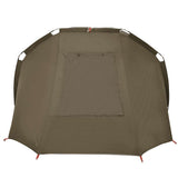 Fishing Tent 4-Person Brown Waterproof 4009396